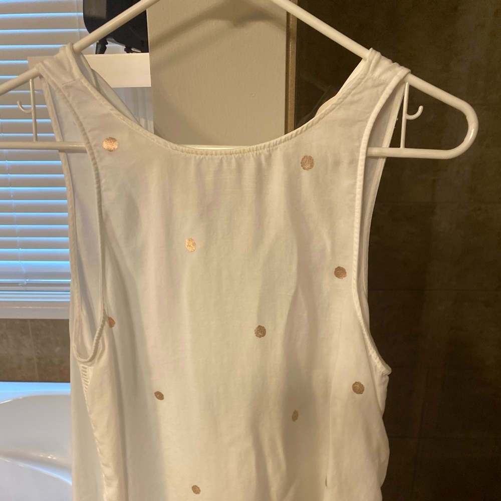 Anthropologie cloth and stone tank. Size small